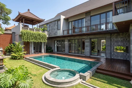 Desain Rumah Tinggal Modern Tropis